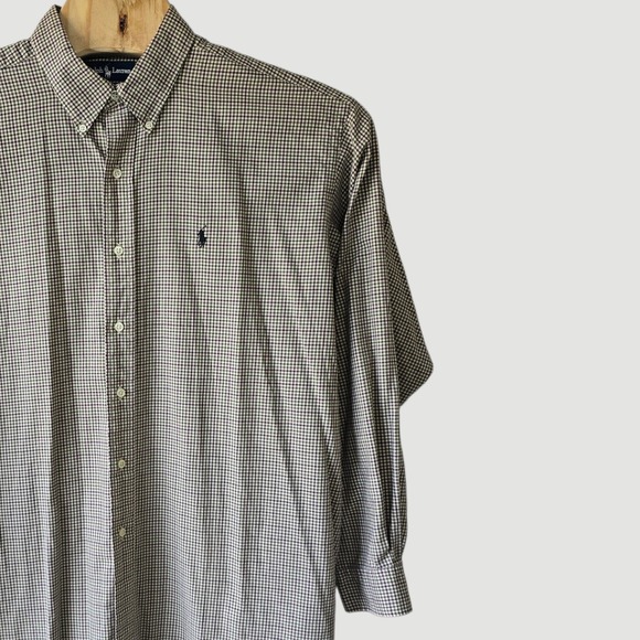 Ralph Lauren Other - Ralph Lauren Blake Gingham Check Button Down Shirt Mens XL Cotton